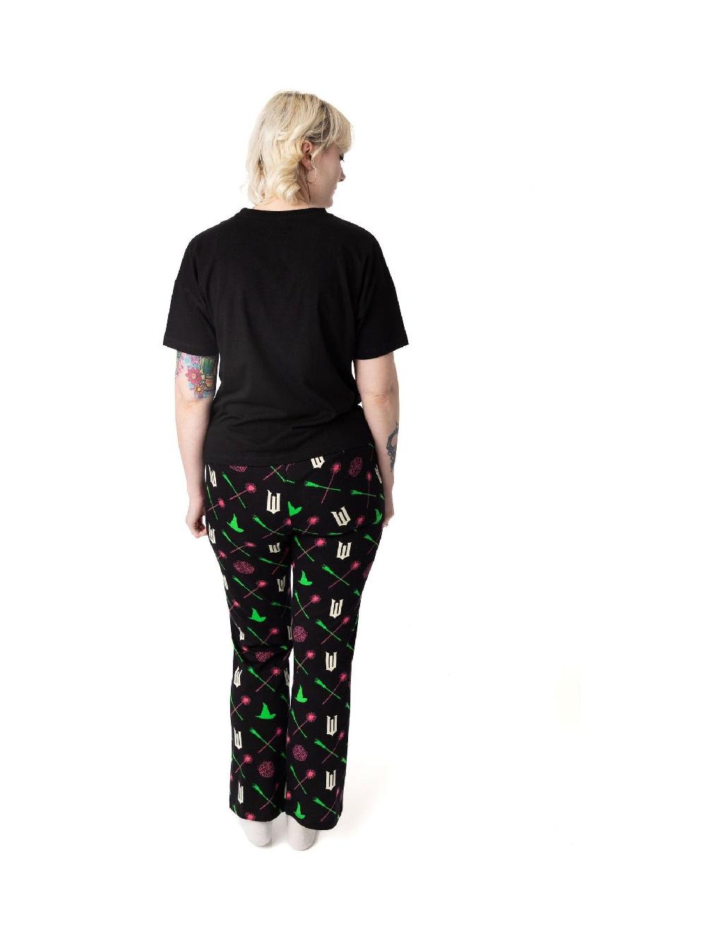 seraphine Vanilla Underground Black Womens Wicked 100% Cotton Pyjamas