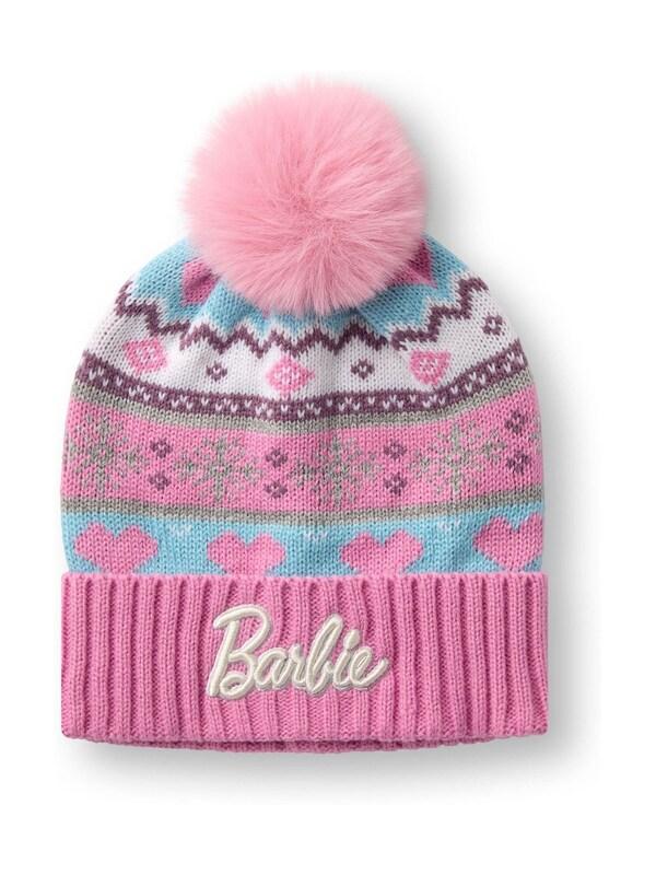 Seraphine Vanilla Underground Pink Barbie Hat & Gloves Set