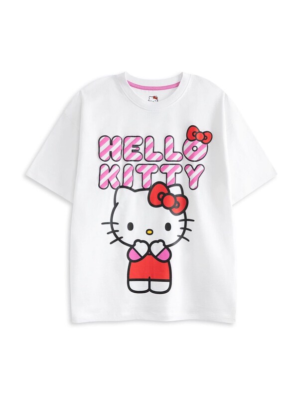 Seraphine Vanilla Underground Pink Hello Kitty Girls Short Sleeve Short Leg 100% Cotton Pyjamas Set Multipack Of 2