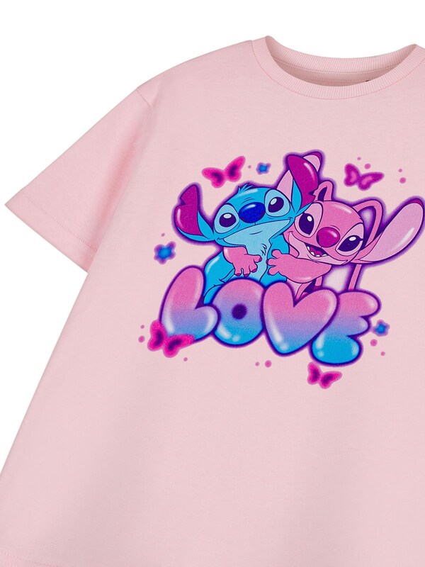 Seraphine Vanilla Underground Pink Stitch Disney T-Shirt
