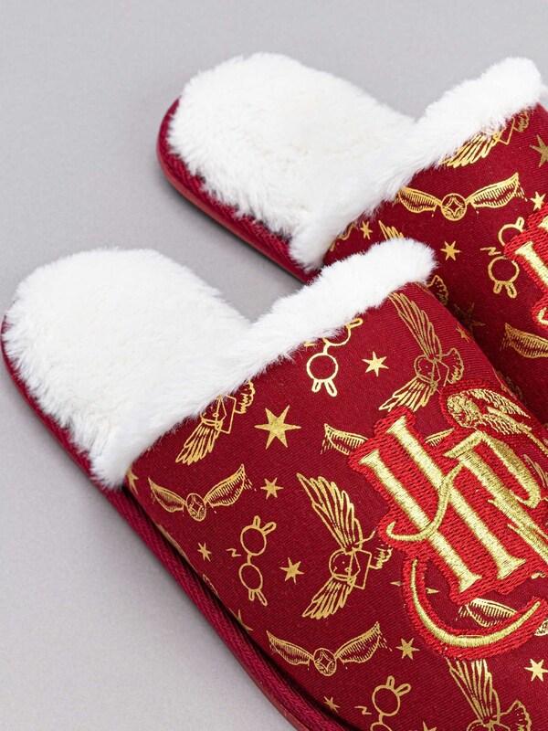 Seraphine Vanilla Underground Red Harry Potter Adult Winter Slippers