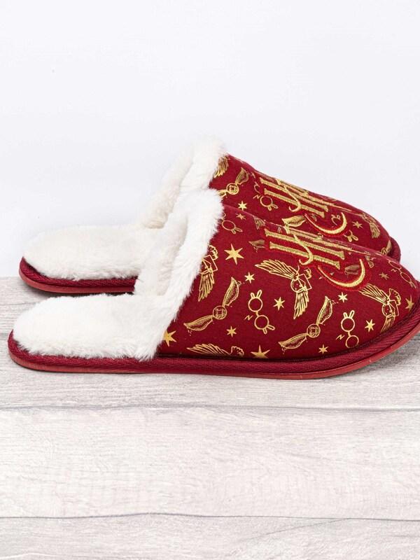 Seraphine Vanilla Underground Red Harry Potter Adult Winter Slippers