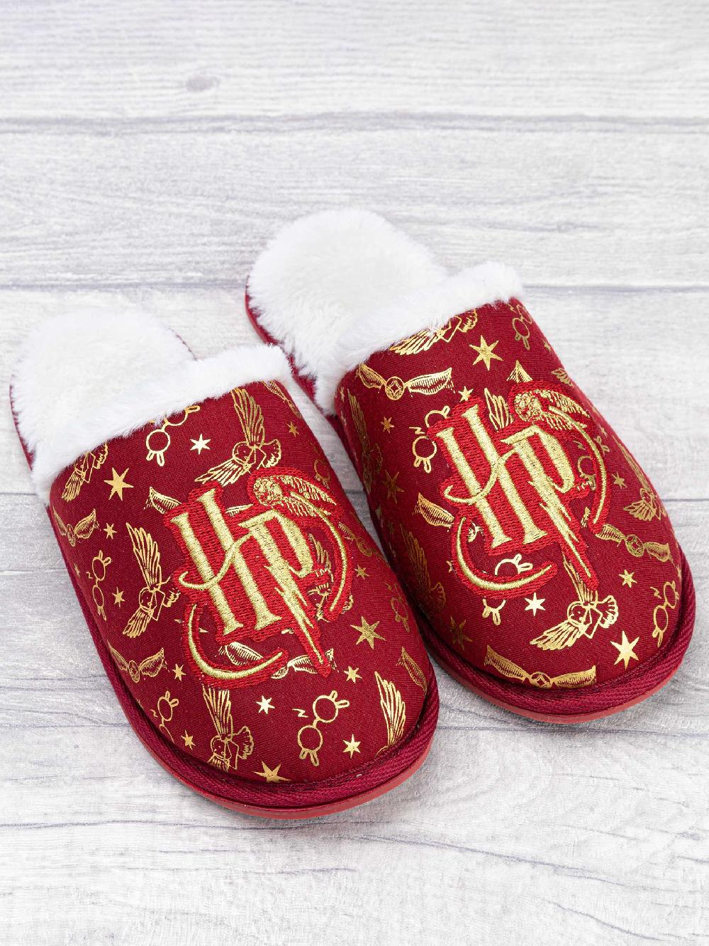 seraphine Vanilla Underground Red Harry Potter Adult Winter Slippers