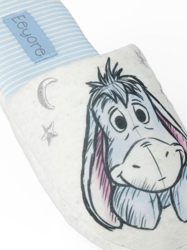 Seraphine Vanilla Underground White Eeyore Womens Winter Mule Slippers