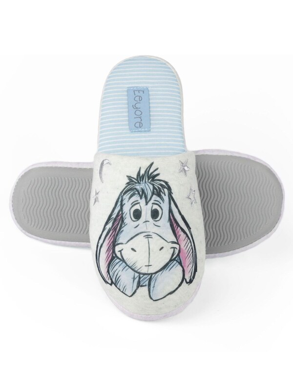 Seraphine Vanilla Underground White Eeyore Womens Winter Mule Slippers