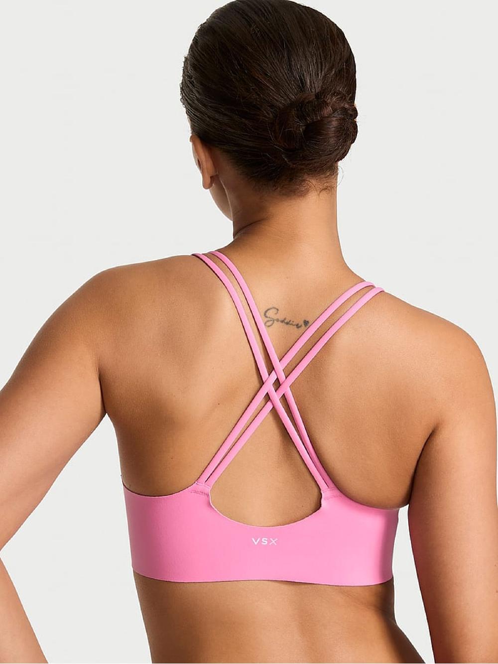 seraphine Victoria's Secret Pink Sugar Elevate™ Strappy Comfort Low Impact Sports Bra