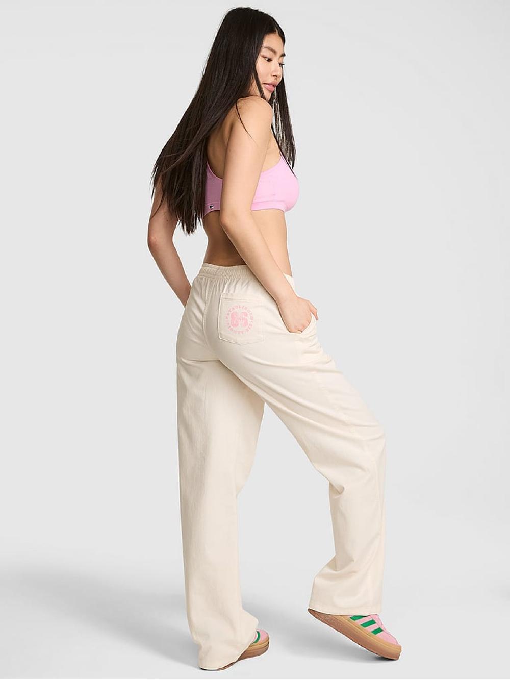 seraphine Victoria's Secret PINK Winter White Trouser Pyjama Bottoms