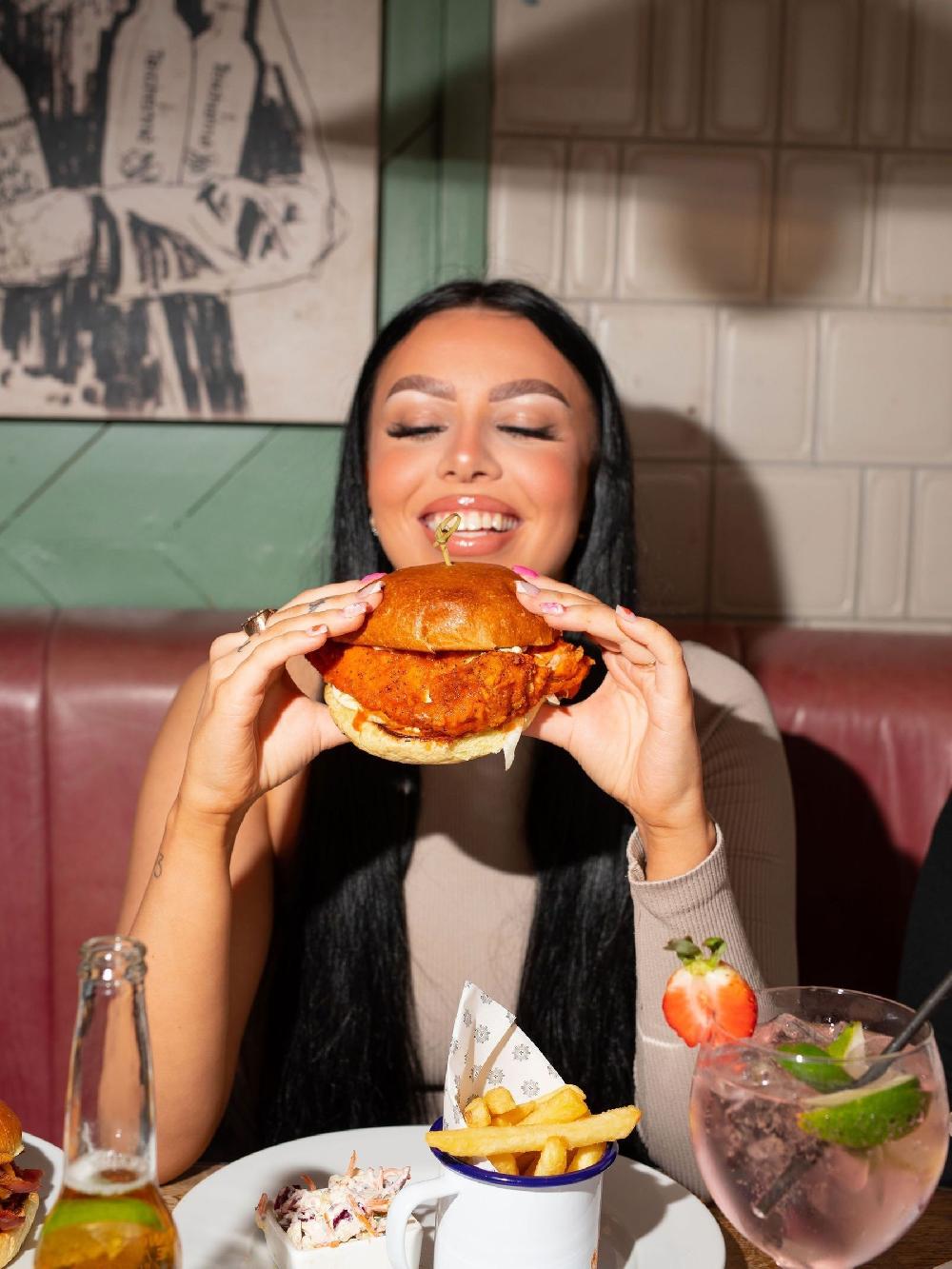 seraphine Virgin Experience Days Burger and Beer for Two at Revolution Bars