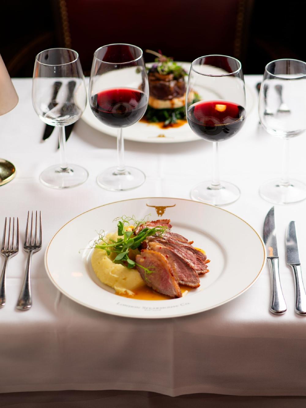 seraphine Virgin Experience Days Three Course Dining Experience and Cocktail for Two at Marco Pierre White's London Steakhouse