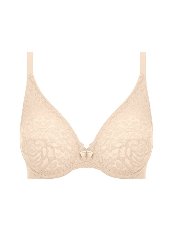 Seraphine Wacoal Nude Non Padded Halo Lace Underwire Bra