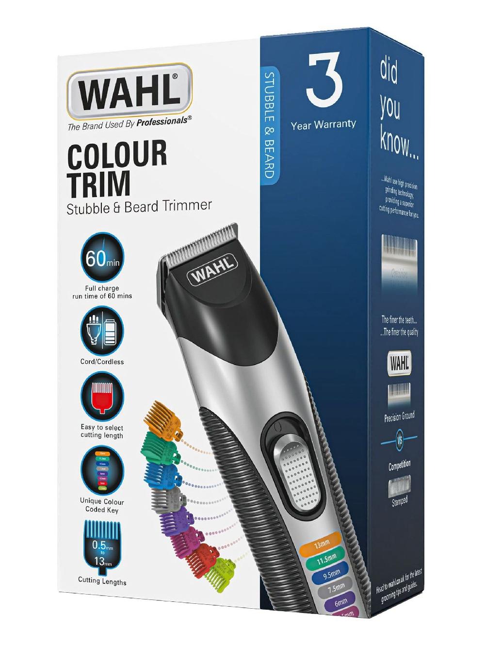 seraphine Wahl Colour Trim Stubble And Beard Trimmer Kit