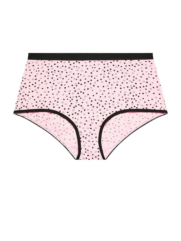 Seraphine Yours Curve Black Stretch Full Briefs 5 Pack