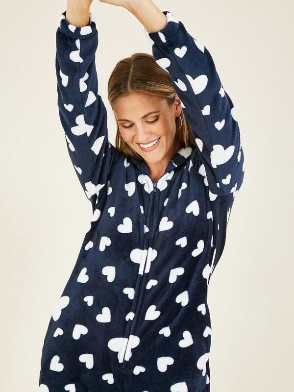 Seraphine Yumi Blue Heart Super Soft All-In-One With Pockets