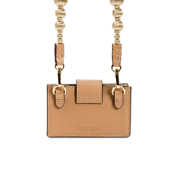 Serena Uziyel Alessa Cappucino Card Holder Card Holder