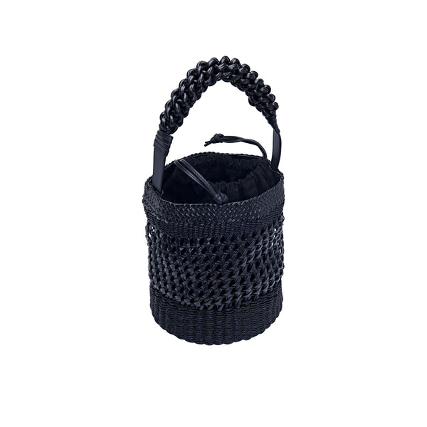 Serena Uziyel Almeria Black Large Bucket Bag Handbags