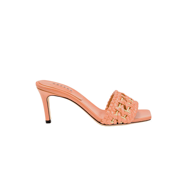 serena uziyel Almeria Peach High-Heel Sandal High-Heels