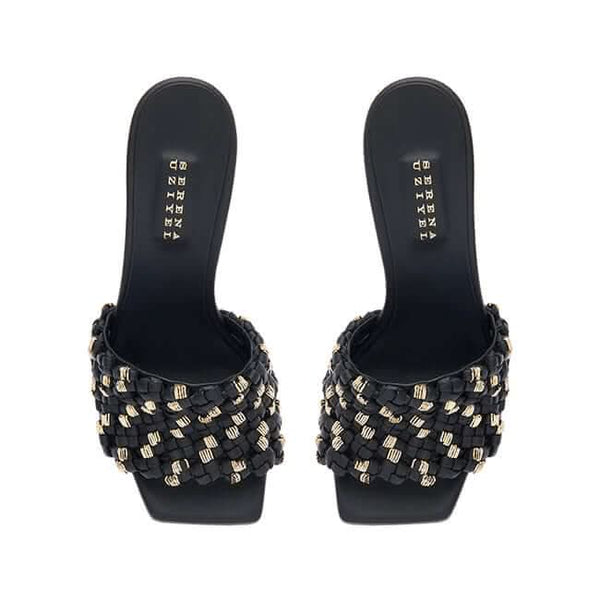 Serena Uziyel Aurnia Black High-Heel Sandal High-Heels