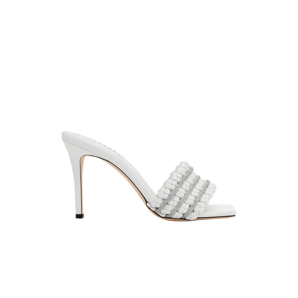 serena uziyel Aurnia Off-White High-Heel Sandal High-Heels