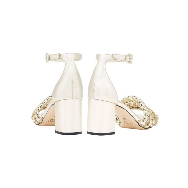 Serena Uziyel Aurnia Sahara Ankle Block Heel Sandal Mid-Heels