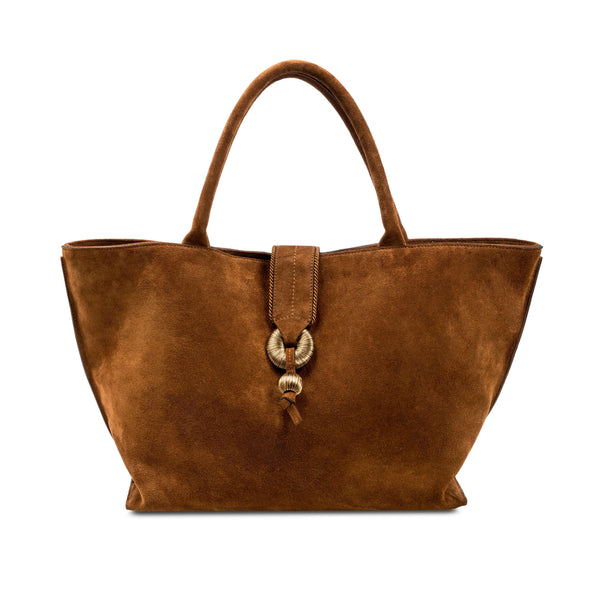 Serena Uziyel Boho Chic Camello Medium Tote Bag Tote Bag