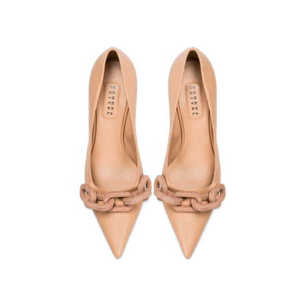 Serena Uziyel Catena Almond High-Heel Pump High-Heels
