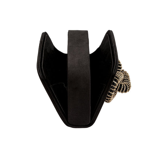 Serena Uziyel Catena Black & Glam Two Sided Clutch Clutch Bag