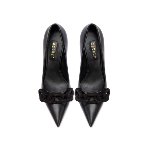 Serena Uziyel Catena Black High-Heel Pump High-Heels
