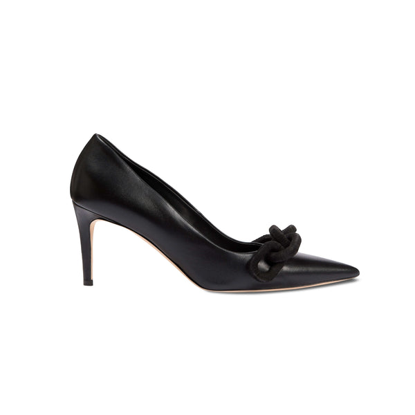 serena uziyel Catena Black High-Heel Pump High-Heels
