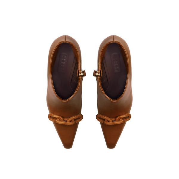 Serena Uziyel Catena Cammello High-Heel Ankle Boot Boots