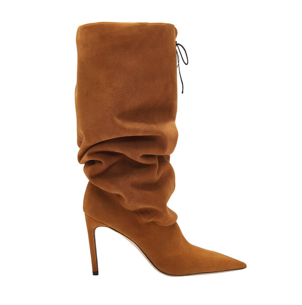 Serena Uziyel Catena Cammello Notte 70MM Knee Boot Boots