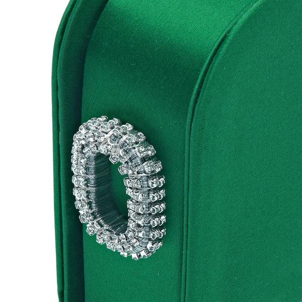 Serena Uziyel Catena Emerald One Glam Two Sided Clutch Clutch Bag