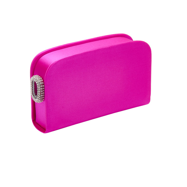 serena uziyel Catena Fuschia One Glam Two Sided Clutch Clutch Bag