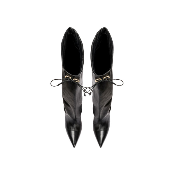 Serena Uziyel Catena Notte Black High-Heel Knee Boot Boots