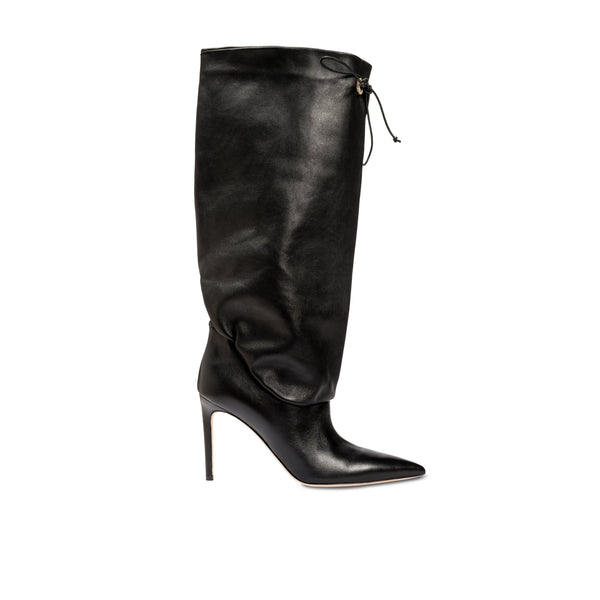 Serena Uziyel Catena Notte Black High-Heel Knee Boot Boots