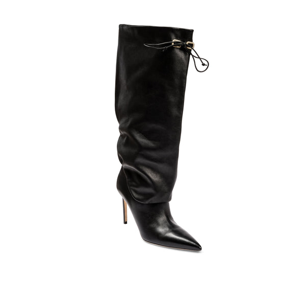 Serena Uziyel Catena Notte Black High-Heel Knee Boot Boots