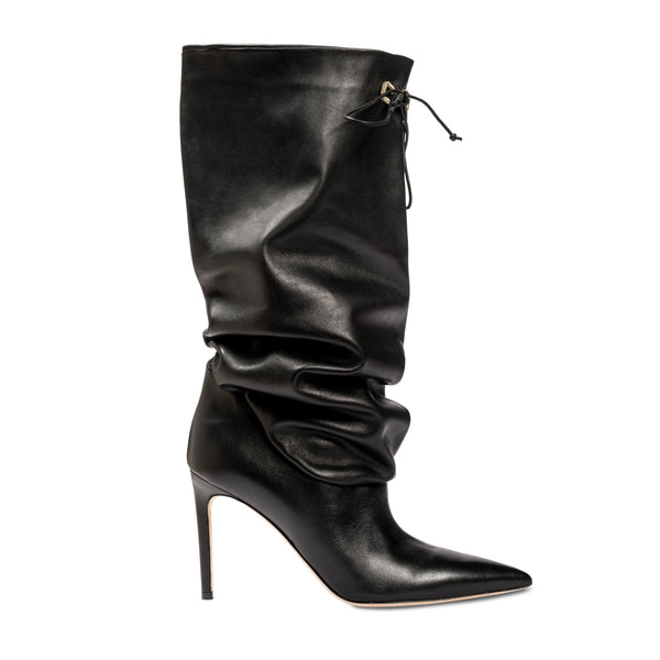 serena uziyel Catena Notte Black High-Heel Knee Boot Boots