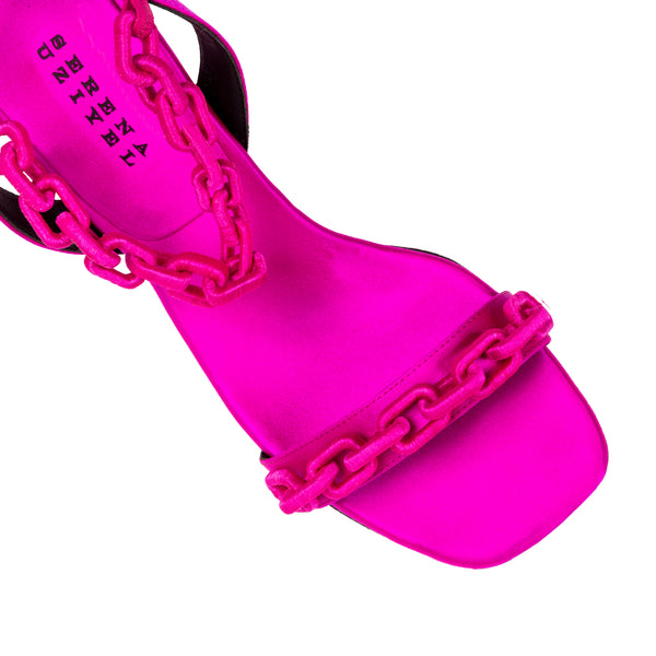 Serena Uziyel Catena Notte Magenta & Magenta High-Heel Sandal High-Heels