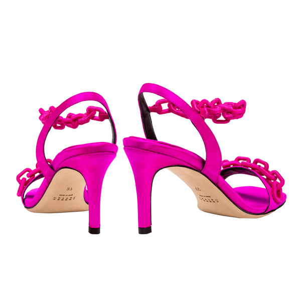 Serena Uziyel Catena Notte Magenta & Magenta High-Heel Sandal High-Heels