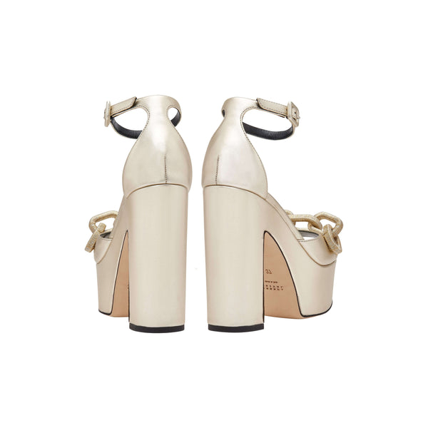 Serena Uziyel Catena Sahara Platform Ankle Sandal Platforms