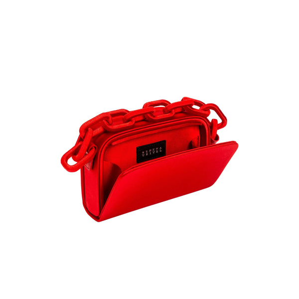 Serena Uziyel Catena Scarlet Two Sided Bag Handbags