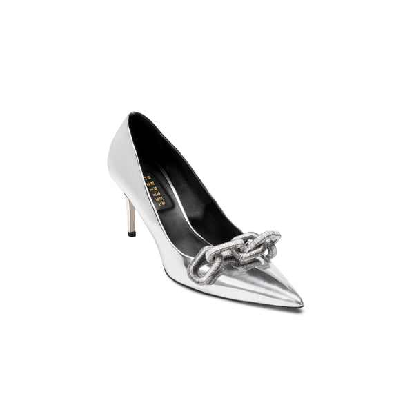 Serena Uziyel Catena Silver High-Heel Pump High-Heels