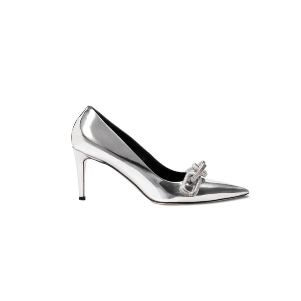 serena uziyel Catena Silver High-Heel Pump High-Heels