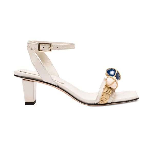 serena uziyel Delphine Ankle Mid-Heel Cross Sandal Mid-Heels