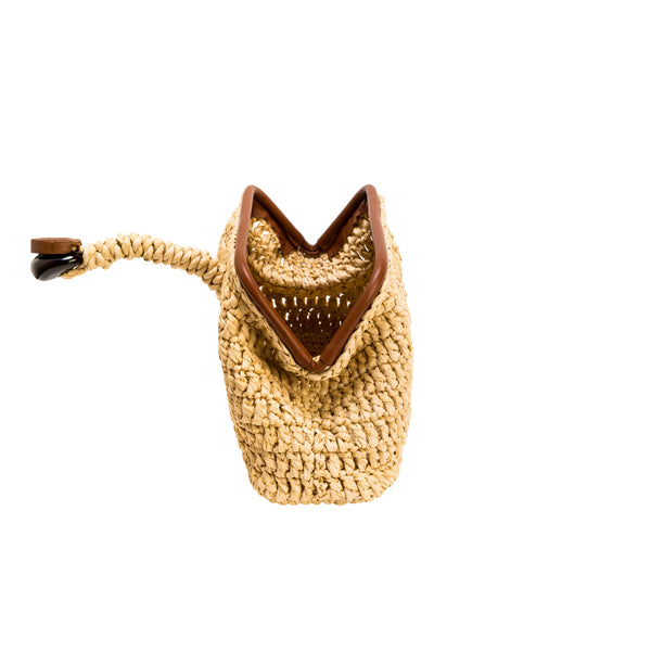 Serena Uziyel Delphine Natural Pouch Bag Pouch Bags