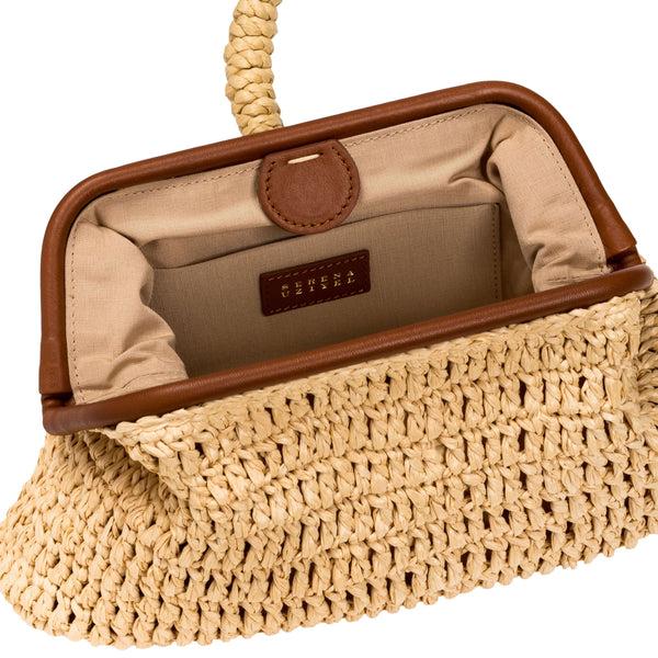 Serena Uziyel Delphine Natural Pouch Bag Pouch Bags