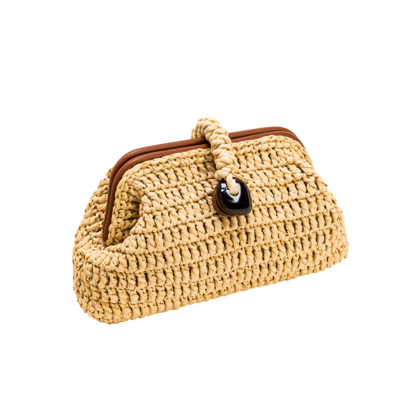 serena uziyel Delphine Natural Pouch Bag Pouch Bags