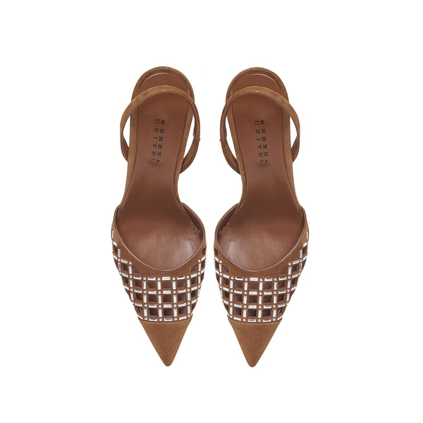 Serena Uziyel Elora Camello High-Heel Slingback Pump High-Heels