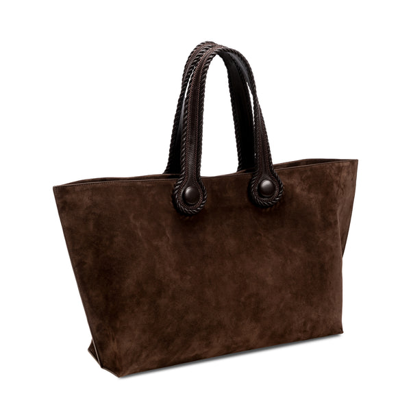 Serena Uziyel Hedera Large Dark Brown Tote Bag Tote Bag