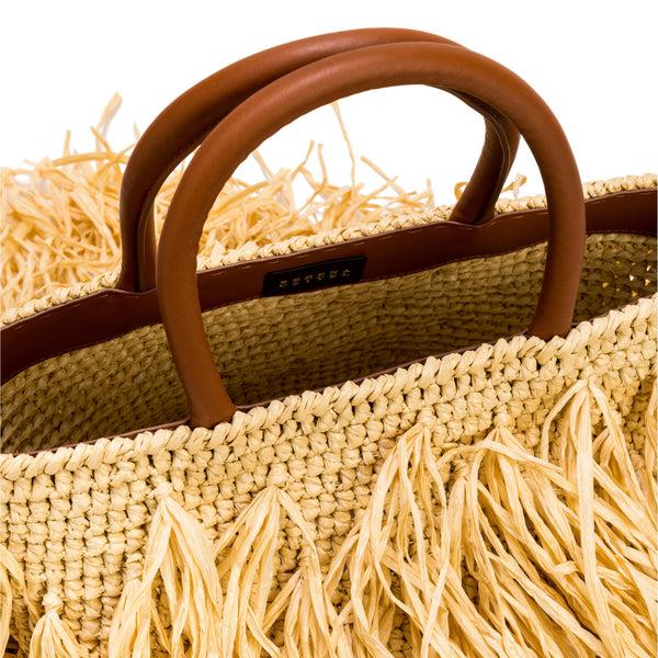 Serena Uziyel Phedora Natural Large Tote Bag Tote Bag