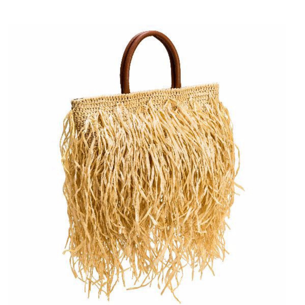 serena uziyel Phedora Natural Large Tote Bag Tote Bag